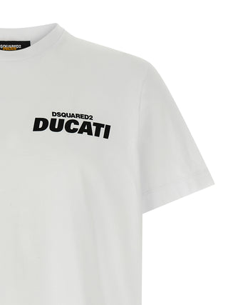 Dsquared² Bicolor Cotton T-Shirt