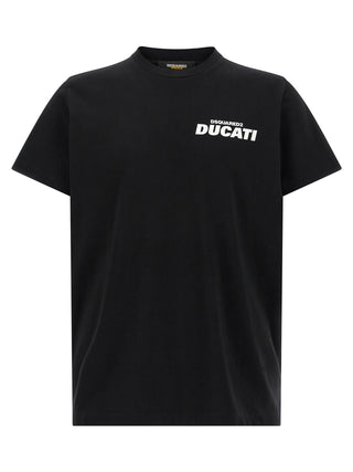Dsquared² Bicolor Cotton T-Shirt