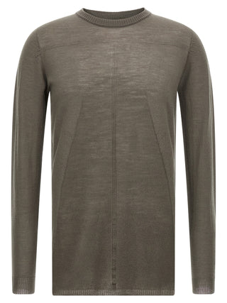 Rick Owens Gray Wool Cardigan
