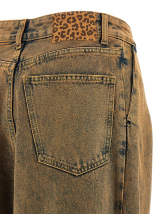 Alanui Multicolor Cotton Jeans Denim