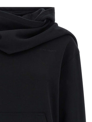 Courrèges Black Cotton Sweatshirt
