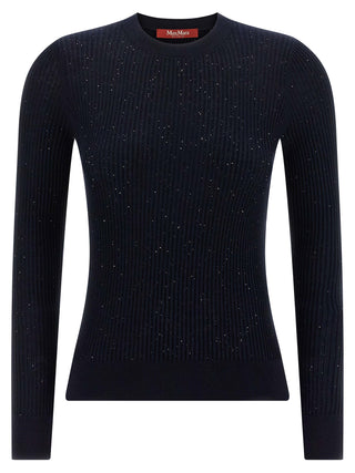 Max Mara Blue Silk Cardigan