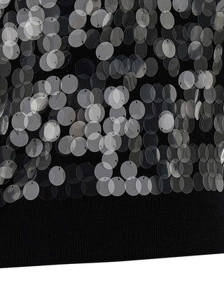 Max Mara Black Virgin Wool Cardigan