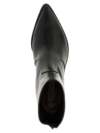 Aquazzura Black Calfskin Chelsea Boots