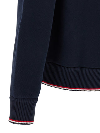 Thom Browne Blue Cotton Sweatshirt