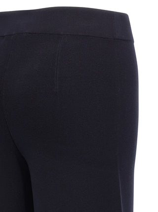 Max Mara Blue Viscose Casual Pants