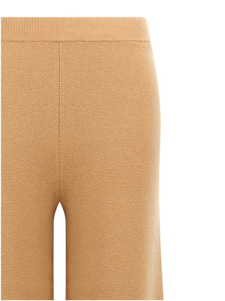 Max Mara Brown Wool Casual Pants