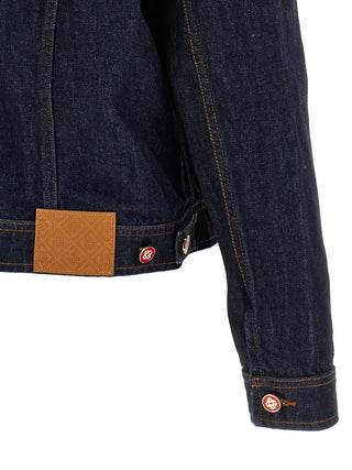 Casablanca Blue Cotton Denim Jacket