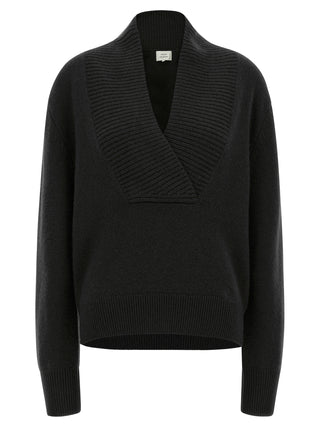 Loulou De Saison Black Cashmere Cardigan