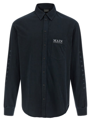 Balenciaga Black Cotton Blouse