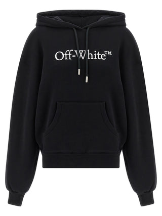 Off-White Bicolor Cotton Hoodie
