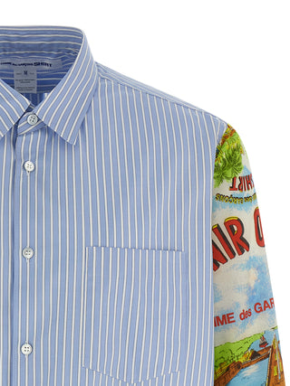 Comme Des Garçons Multicolor Cotton Blouse