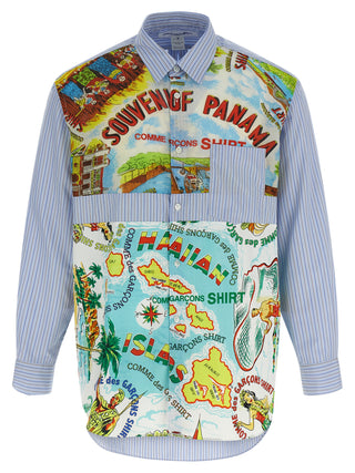 Comme Des Garçons Multicolor Cotton Blouse