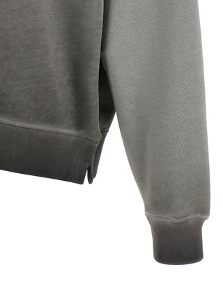 Off-White Gray Cotton Sweatshirt