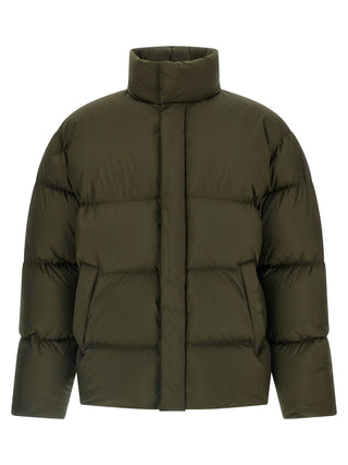 Saint Laurent Bicolor Polyester Full-Length Jacket