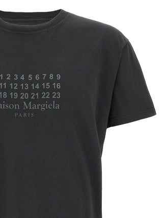 Maison Margiela Black Cotton T-Shirt