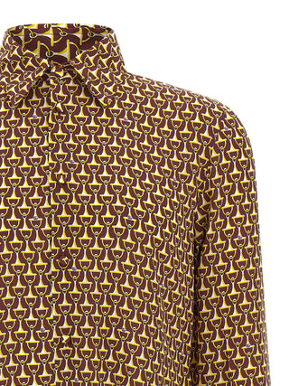 Gucci Multicolor Silk Blouse