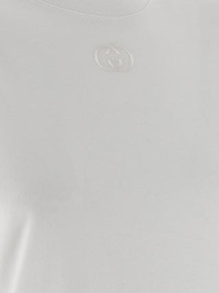 Gucci White Cotton T-Shirt
