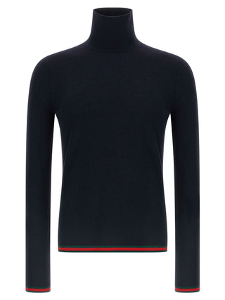 Gucci Blue Cashmere Cardigan