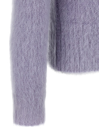Gucci Purple Wool Cardigan