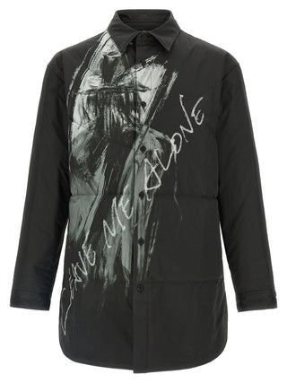 Yohji Yamamoto Black Polyester Blouse