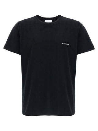 Isabel Marant Black Cotton T-Shirt