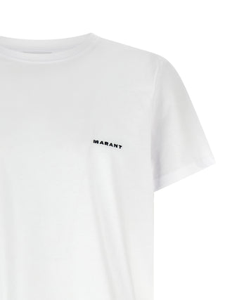 Isabel Marant White Cotton T-Shirt