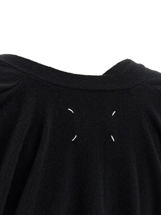 Maison Margiela Black Wool Cardigan