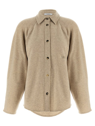 Max Mara Beige Cashmere Blouse