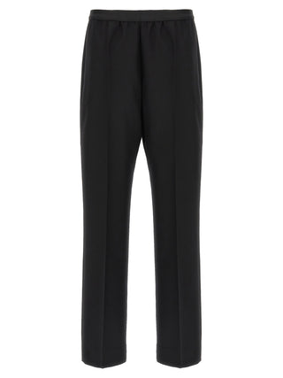 Maison Margiela Black Virgin Wool Casual Pants