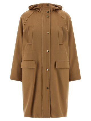 Max Mara Beige Polyamide Parka