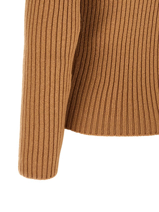 Max Mara Beige Wool Cardigan