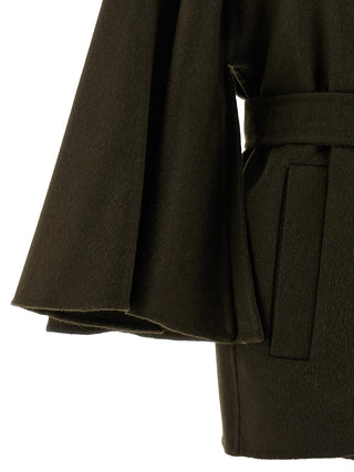 Max Mara Bicolor Wool Coat