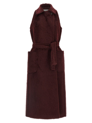 Max Mara Bordeaux Wool Coat