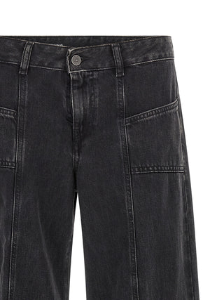 Diesel Black Cotton Jeans Denim