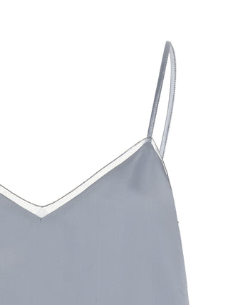 Fabiana Filippi Blue Viscose Tank Tops