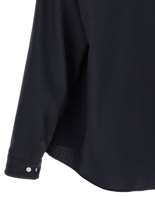 Marni Blue Virgin Wool Blouse
