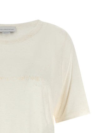 Stella McCartney White Viscose T-Shirt