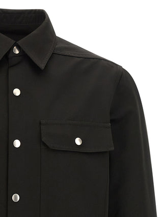 Rick Owens Black Polyester Blouse