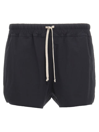 Rick Owens Black Nylon Swim Shorts