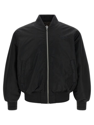 Diesel Black Polyamide Bomber