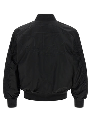 Diesel Black Polyamide Bomber