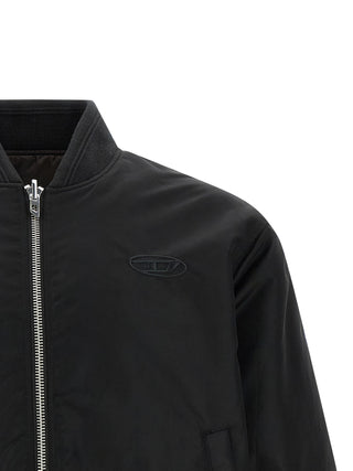Diesel Black Polyamide Bomber
