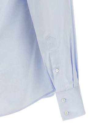 Brunello Cucinelli Blue Cotton Blouse