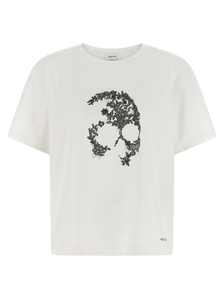 Alexander McQueen Bicolor Cotton T-Shirt