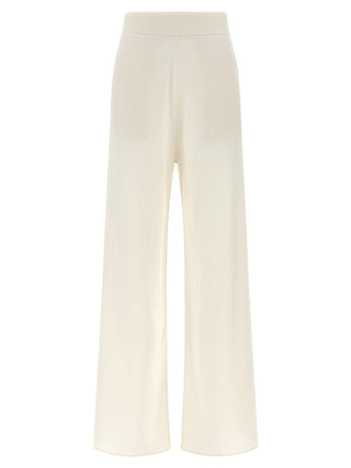 Max Mara White Cashmere Casual Pants