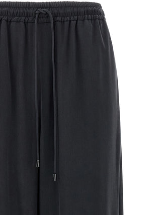 Max Mara Blue Silk Casual Pants