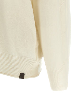 Max Mara White Cashmere Cardigan