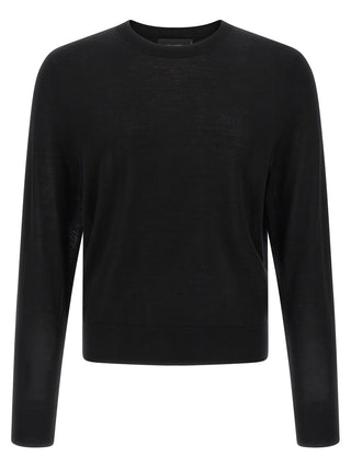 Dsquared² Black Wool Cardigan