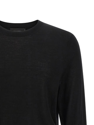Dsquared² Black Wool Cardigan